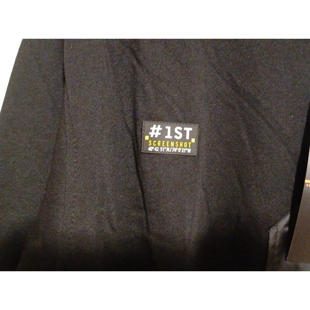 Screenshot Utility Multi Pocket Crew Neck Fleece Black XL Sweatshirt - Picture 4 of 8
